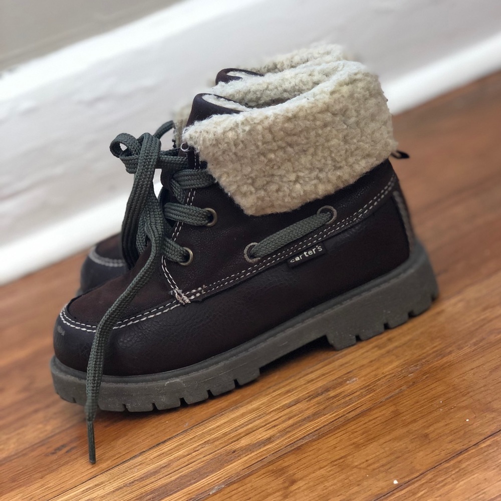 Carters Brown Toddler Boots